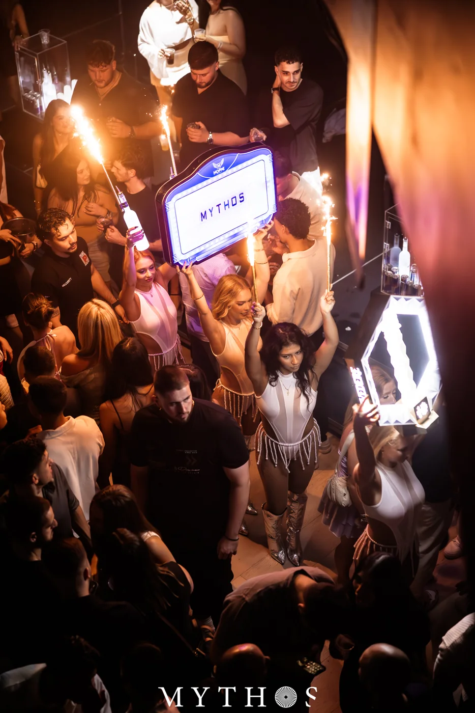 MYTHOS celebration in the crowd at MYTHOS, HOME THE VENUE, 19 December 2025