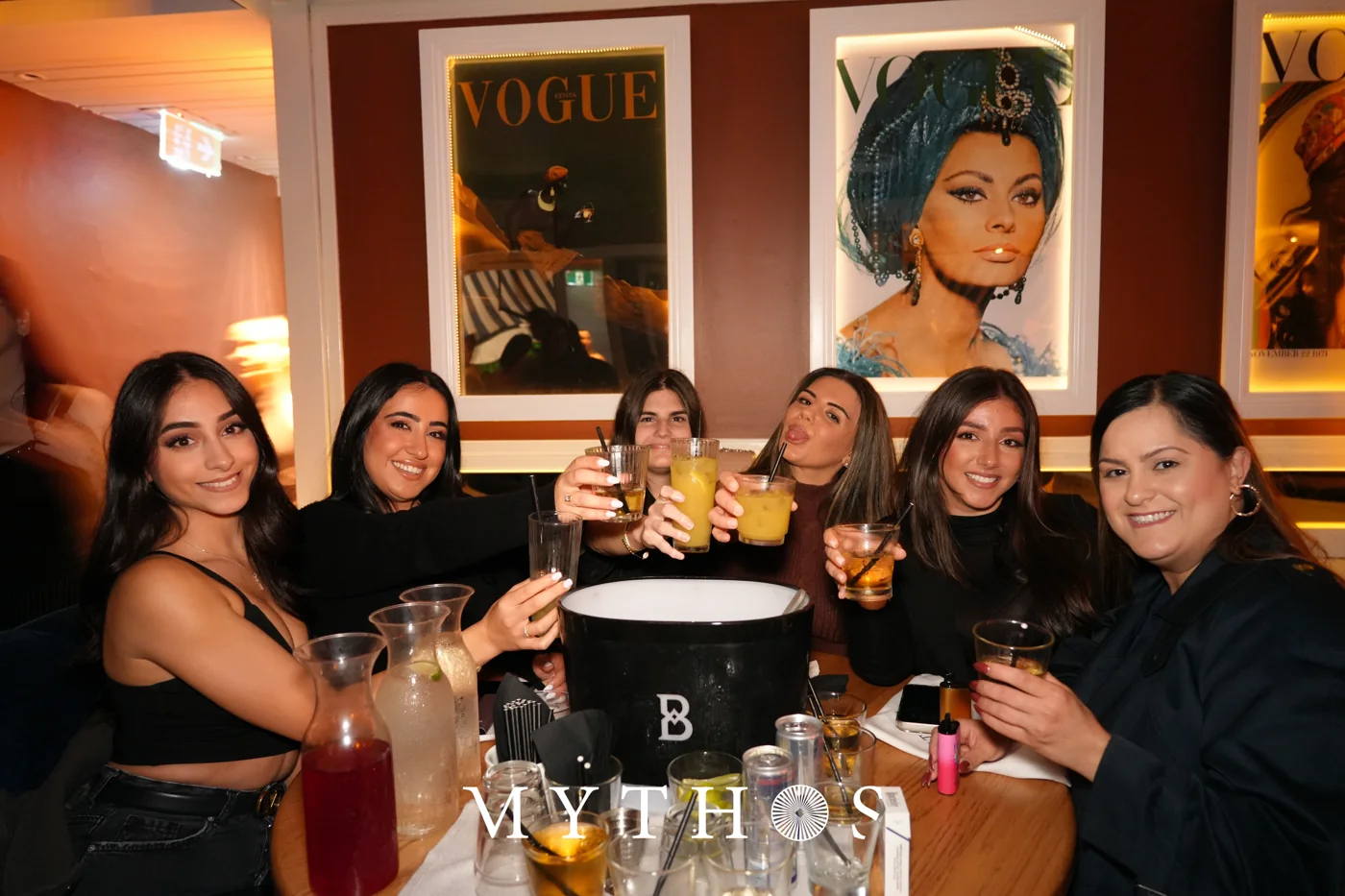 Guests celebrating at MYTHOS, PELICANO, 29 May 2026