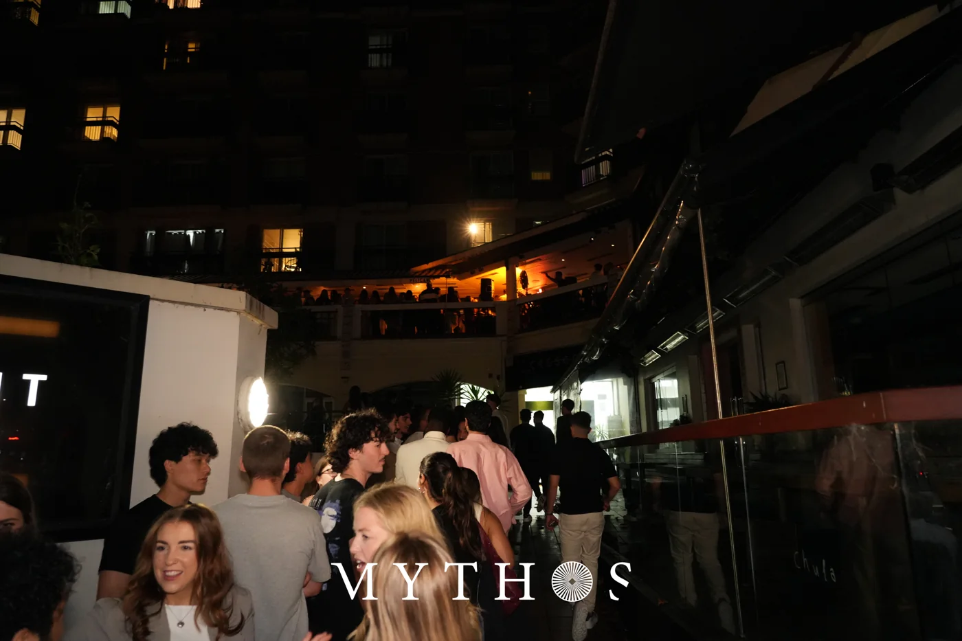 Rooftop atmosphere at MYTHOS, PELICANO, 29 May 2026