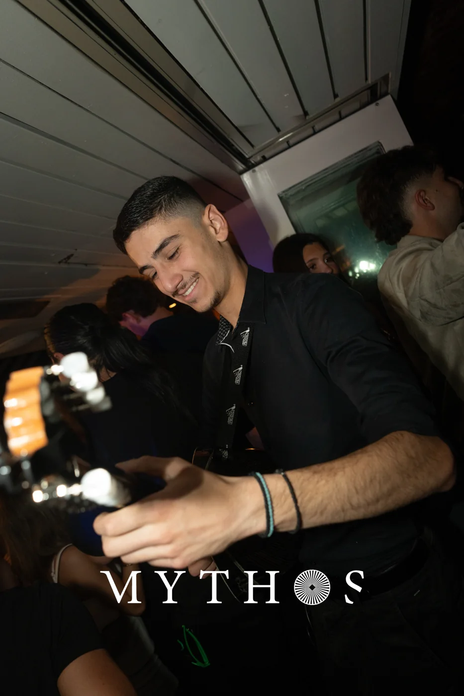 DJ performing at MYTHOS, PELICANO, 19 September 2026